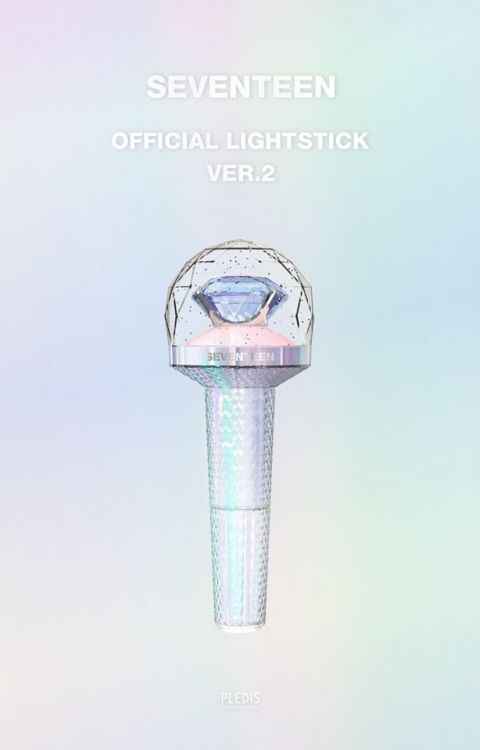 被吐槽2年之后…SEVENTEEN的新版应援棒终於来了!亮度等级大提升~?