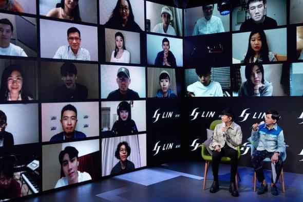 林俊杰新专辑办线上听歌会 迷妹谭松韵追星成功