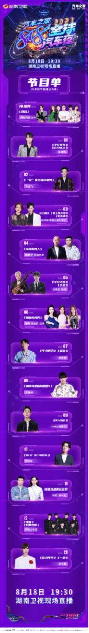 奥运冠军加盟2021汽车之家818全球汽车夜！ 超强阵容梦幻联动今晚揭晓