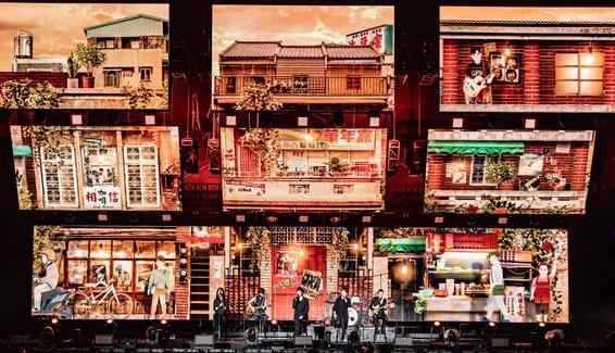 五月天演唱会怪兽被催生 阿信认老:觉得有点喘