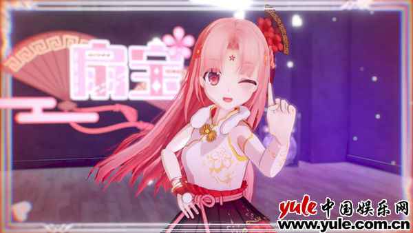虚拟偶像扇宝与中国绊爱梦幻联动 人气急升蓄势待发