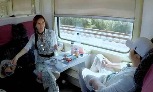 《旅途的花样》林志玲、沈腾火车上尬舞
