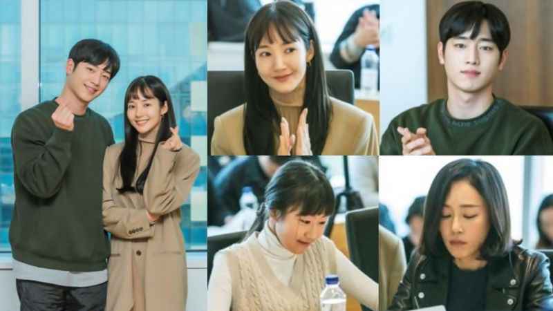 新剧《天气好的话，我会去找你》徐康俊和朴敏英这对高颜值CP终於同框啦