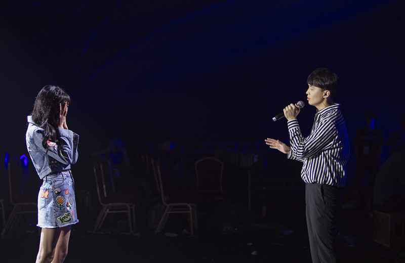 陈乔恩上综艺，与艾伦成功牵手，成为节目中最大的赢家