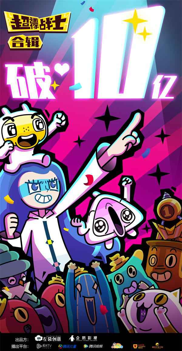 厉害!系列动画片《超迷你战士》点击量累计破10亿!