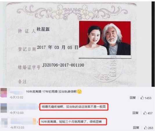 宝刀不老？70岁张纪中疑默认妻子杜星霖怀三胎